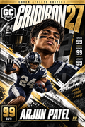 Running Back Stiff-Arm — Personalized Football Poster | 18 × 24