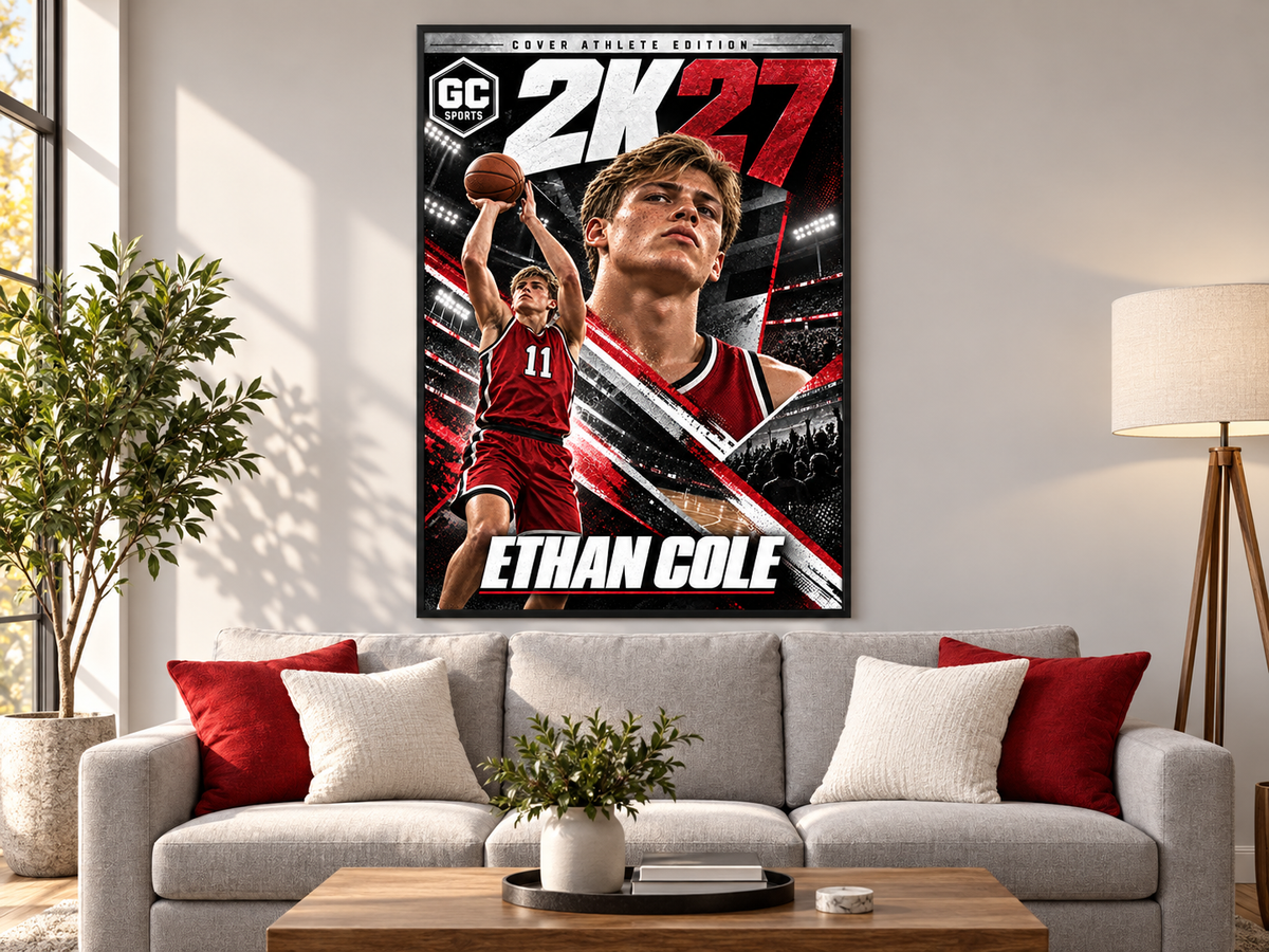Basketball Shooting — Personalized Poster | 18 × 24