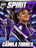 Girls Cheer Ready Pose — Personalized Poster | 18 × 24