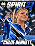 Girls Cheer Sideline — Personalized Poster | 18 × 24